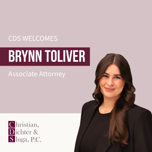 Brynn L. Toliver, Associate Attorney at Christian, Dichter & Sluga in Phoenix, Arizona